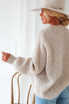 Bypias Selena Alpaca Knit in Beige - Arielle Clothing