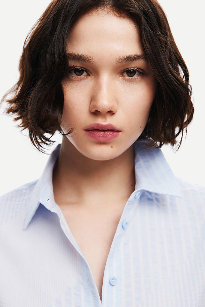 Desigual Chiba Shirt in Skyway - Arielle Clothing