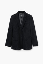 Desigual Hamburgo Eyelet Blazer in Black - Arielle Clothing