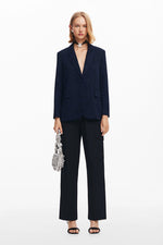Desigual Hamburgo Eyelet Blazer in Navy - Arielle Clothing