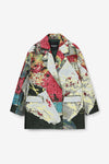 Desigual x M. Christian Lacroix Poster Coat in Tutti Frutti - Arielle Clothing