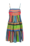 Devotion Twins Lachitit Dress in Blue/Pink - Arielle Clothing