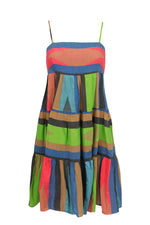 Devotion Twins Lachitit Dress in Blue/Pink - Arielle Clothing