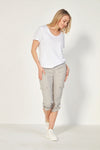 Verge Acrobat Cargo Short in Alloy - Arielle Clothing