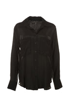 Funky Staff Alva Unito Blouse in Black - Arielle Clothing