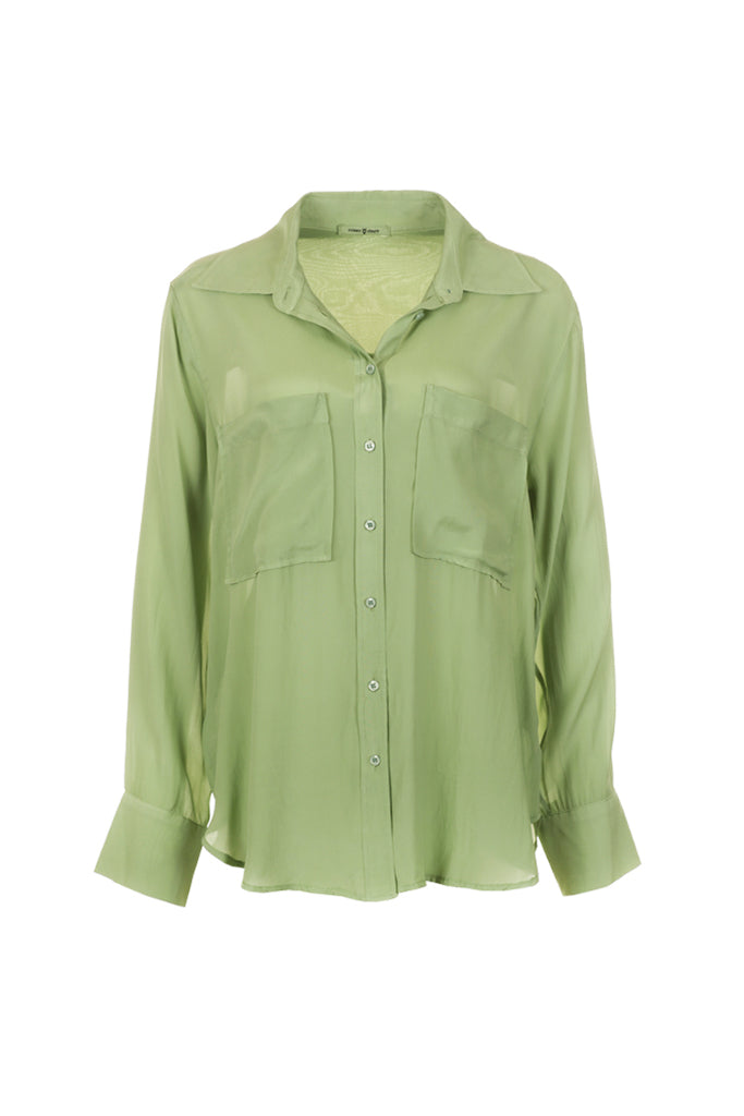 Funky Staff Alva Unito Blouse in Opal - Arielle Clothing