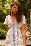 Hale Bob Andrea Maxi Dress in Light Blue - Arielle Clothing
