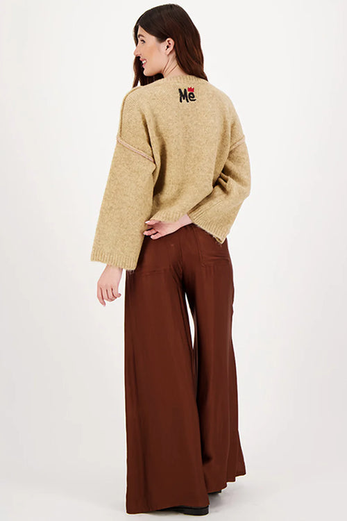 Me369 Laurel Sweater in Sand - Arielle Clothing