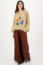 Me369 Laurel Sweater in Sand - Arielle Clothing
