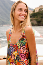 Me369 Allison Tank Dress in Love - Arielle Clothing