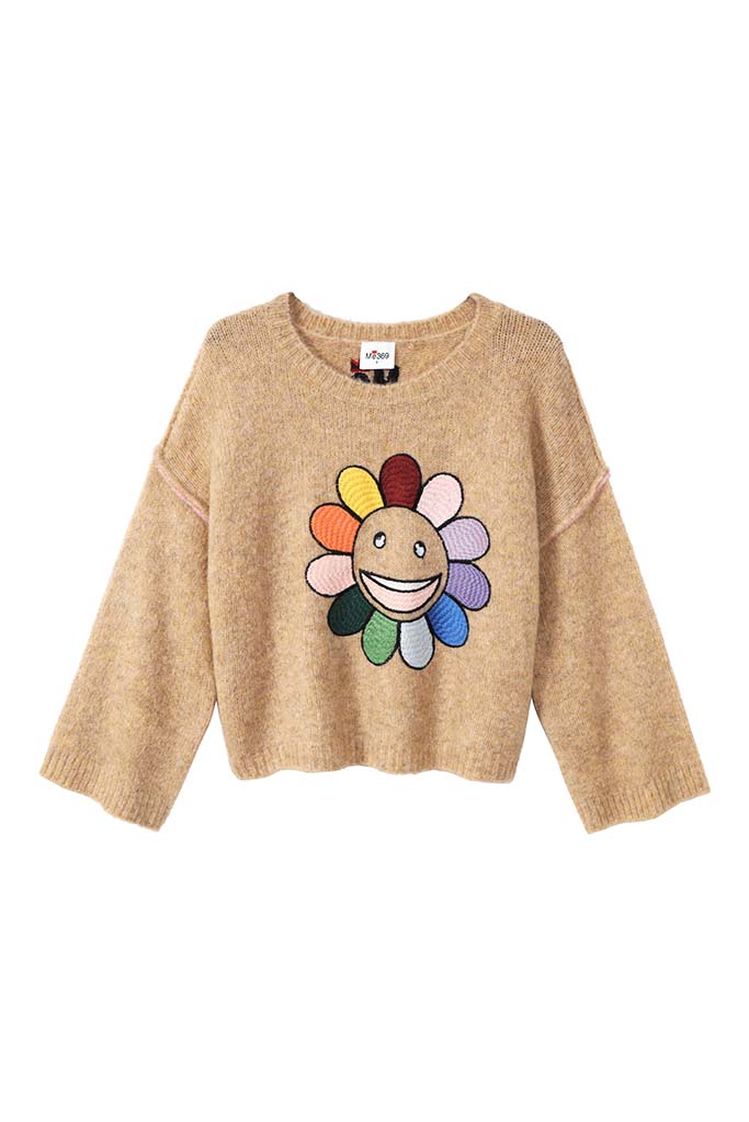 Me369 Laurel Sweater in Sand - Arielle Clothing