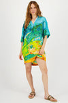 Me369 Nancy Knee Length Dress in Pura Vida - Arielle Clothing