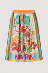 Me369 Vanessa Midi Skirt in Pura Vida - Arielle Clothing
