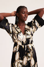 Odd Molly Kendra Jumpsuit in Almost Black - Arielle Clothing