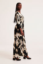 Odd Molly Kendra Jumpsuit in Almost Black - Arielle Clothing