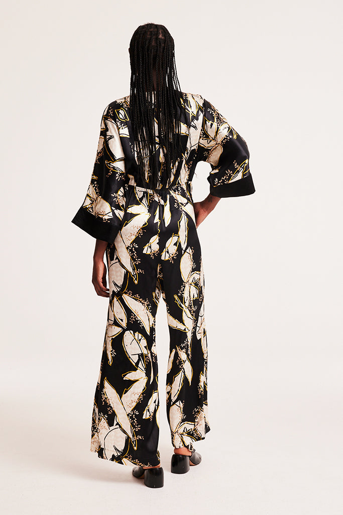 Odd Molly Kendra Jumpsuit in Almost Black - Arielle Clothing