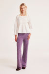 Odd Molly Stacy Blouse in Light Chalk - Arielle Clothing