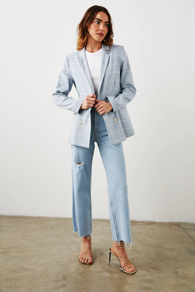 Rails Jac Blazer in Nordic Check - Arielle Clothing