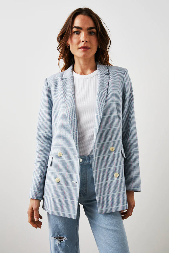 Rails Jac Blazer in Nordic Check - Arielle Clothing
