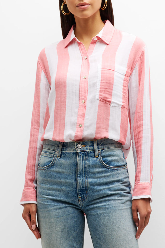 Rails Jaylin Shirt in Playa Stripes - Arielle Clothing