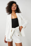 Rails Stanton Blazer in Creme - Arielle Clothing
