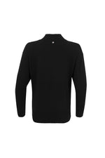 RAW by RAW Audrey Merino Wool Knit in Jet Black - Arielle Clothing