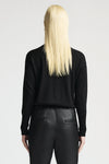 RAW by RAW Audrey Merino Wool Knit in Jet Black - Arielle Clothing