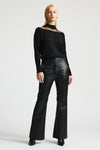 RAW by RAW Audrey Merino Wool Knit in Jet Black - Arielle Clothing