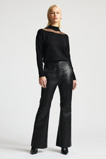 RAW by RAW Audrey Merino Wool Knit in Jet Black - Arielle Clothing