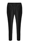 Ava Leather Pants in Jet Black