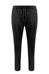 Ava Leather Pants in Jet Black