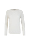 RAW by RAW Carrie Chequerboard Knit in Milk - Arielle Clothing