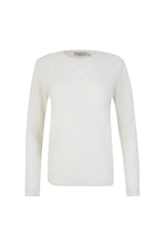 RAW by RAW Carrie Chequerboard Knit in Milk - Arielle Clothing