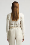 RAW by RAW Carrie Chequerboard Knit in Milk - Arielle Clothing