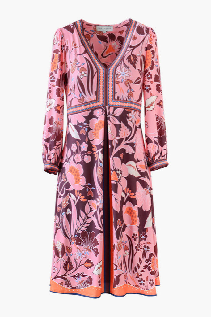 Hale Bob Angelique Jersey Dress in Pink - Arielle Clothing