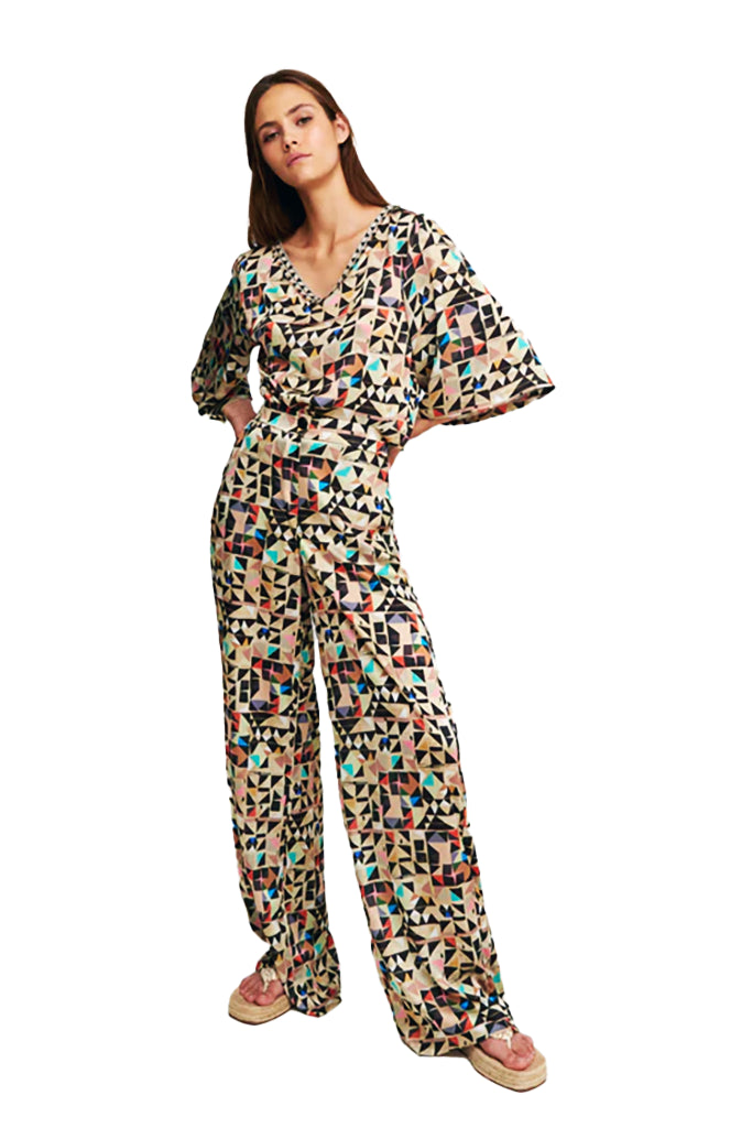 Aldo Martins Cap Juluca Printed Wanda Pants - Arielle Clothing