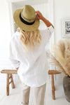 Bypias Amor Top in White - Arielle Clothing