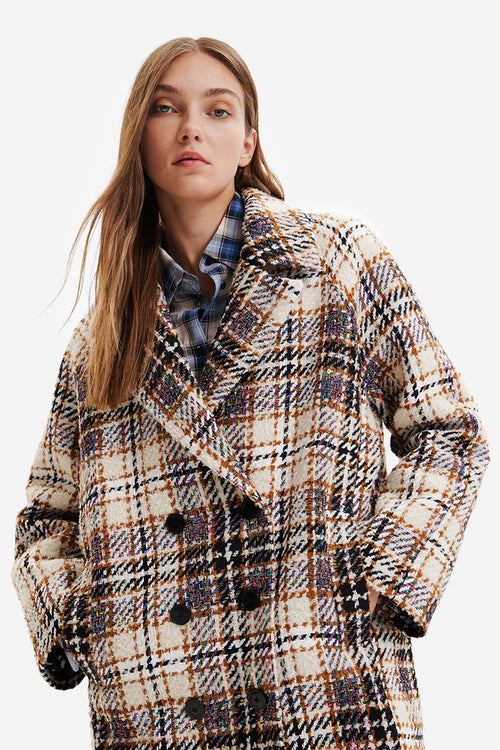 Desigual Duke Overcoat in Arena - Arielle Clothing