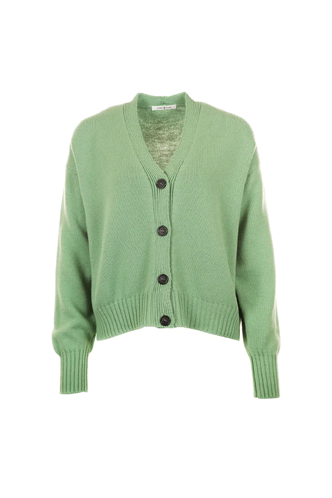 Funky Staff Sina Cardigan in Opal - Arielle Clothing