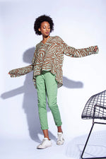 Funky Staff You2 Unito Pants in Opal - Arielle Clothing