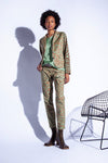 Funky Staff You2 Zebra Pants in Opal - Arielle Clothing