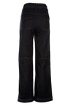 Funky Staff Zita Full Length Denim Pants in Blue - Arielle Clothing